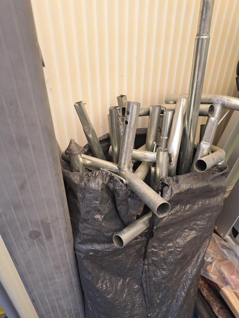 Te koop Tentstokken, Ophalen of Verzenden, Gebruikt