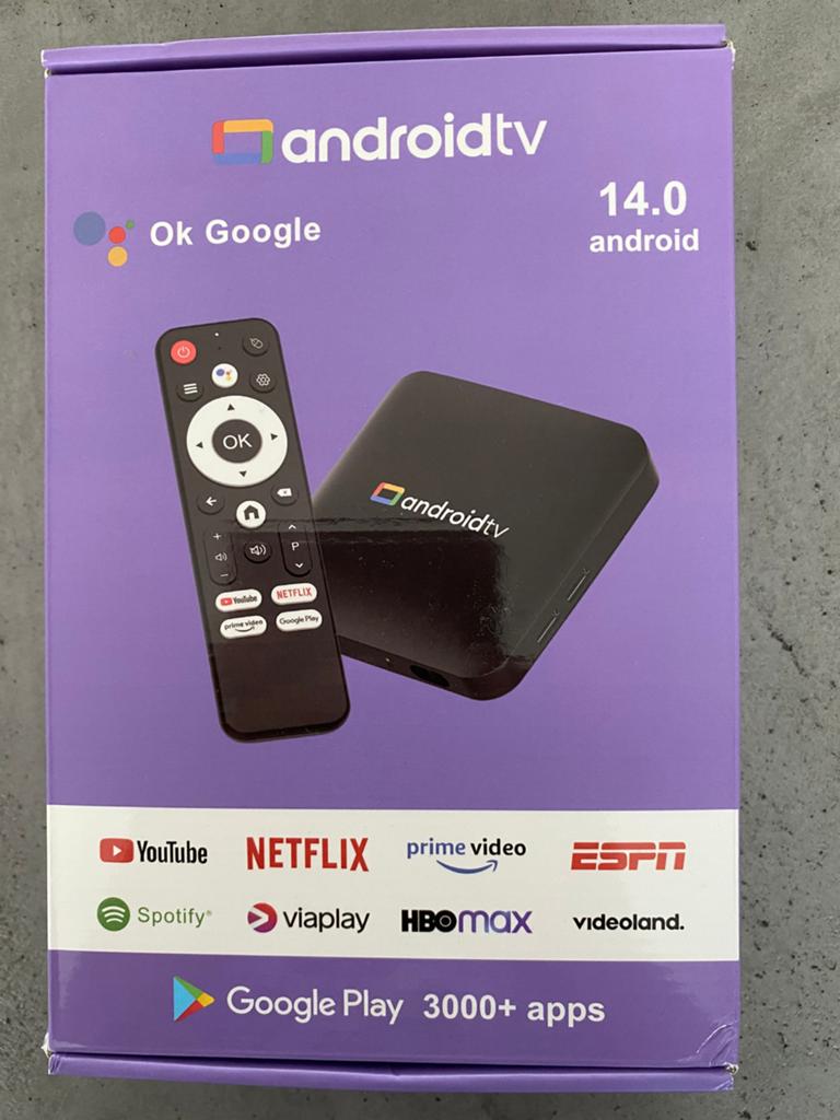 Android tv box nieuw met bon, Ophalen, Nieuw