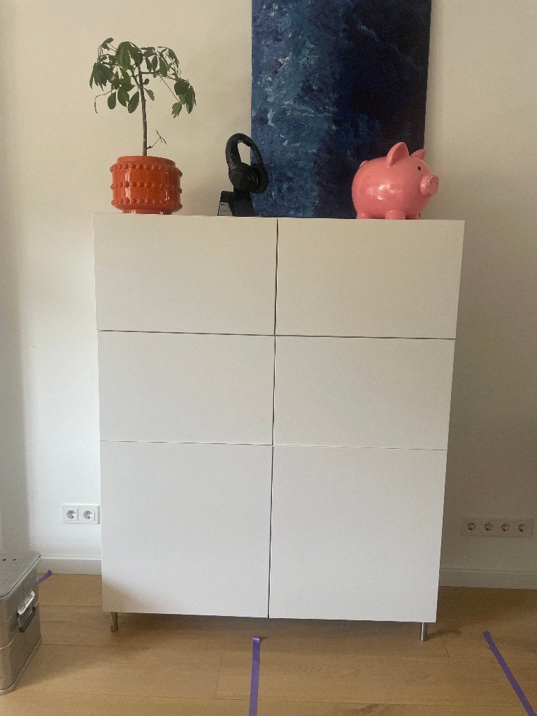 Ikea besta kasten 120 breed, Ophalen of Verzenden, Zo goed als nieuw, Minder dan 150 cm, Minder dan 100 cm