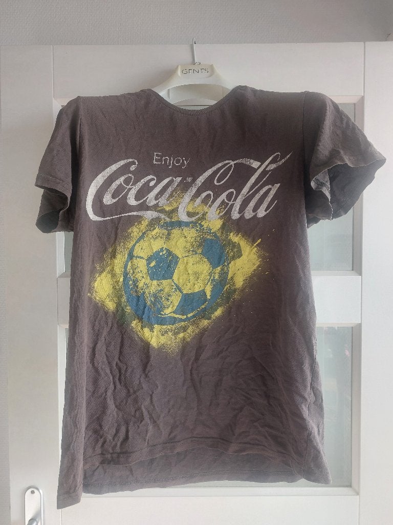 Coca-Cola T-shirt Maat L - 100% Katoen, Maat 52/54 (L), Coa Cola, Ophalen of Verzenden, Zo goed als nieuw