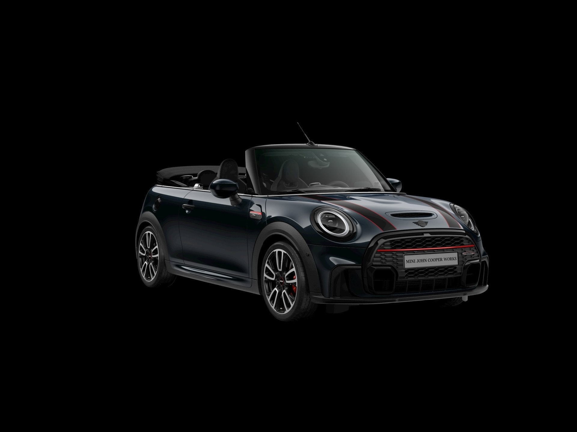 MINI Cabrio 2.0 John Cooper Works F1 Aut. | Navi | Schaalsto, Auto's, Mini, Gebruikt, Zwart, Bedrijf, Geïmporteerd