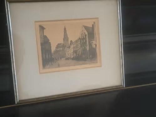 1900 Brugstraat Groningen Gotisch Huis Waalko Jans Dingemans, Ophalen
