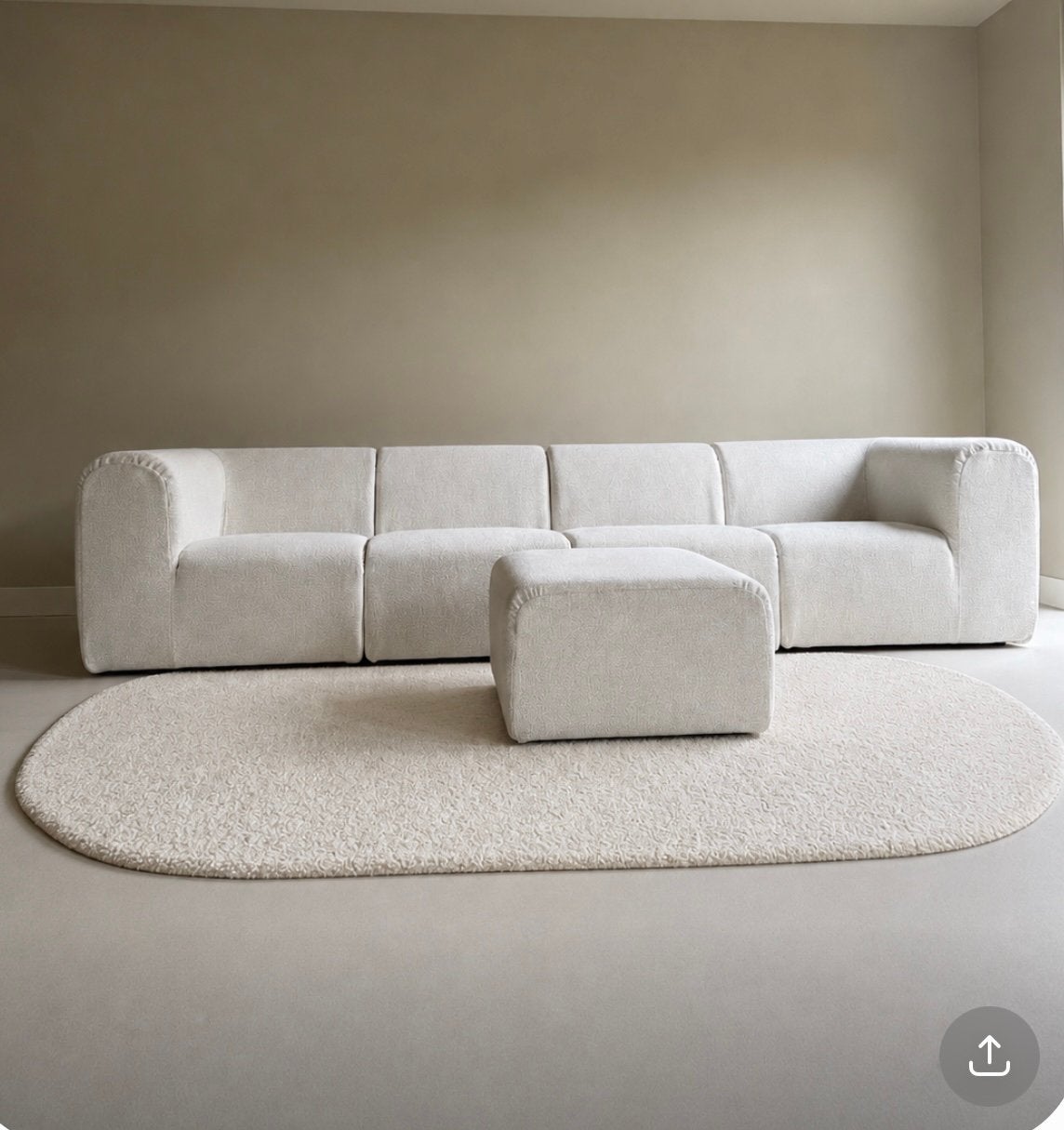 IKEA hoezen bankstel Stockholm 2025  kleur Djurmo nieuw, Ophalen of Verzenden, Nieuw