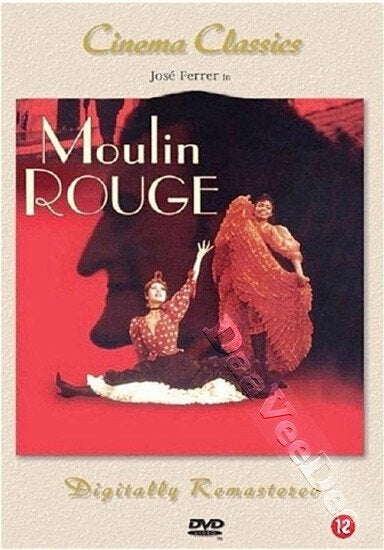 Moulin Rouge (1952) - Digitally Remastered, Verzenden, Drama, Zo goed als nieuw, 1940 tot 1960