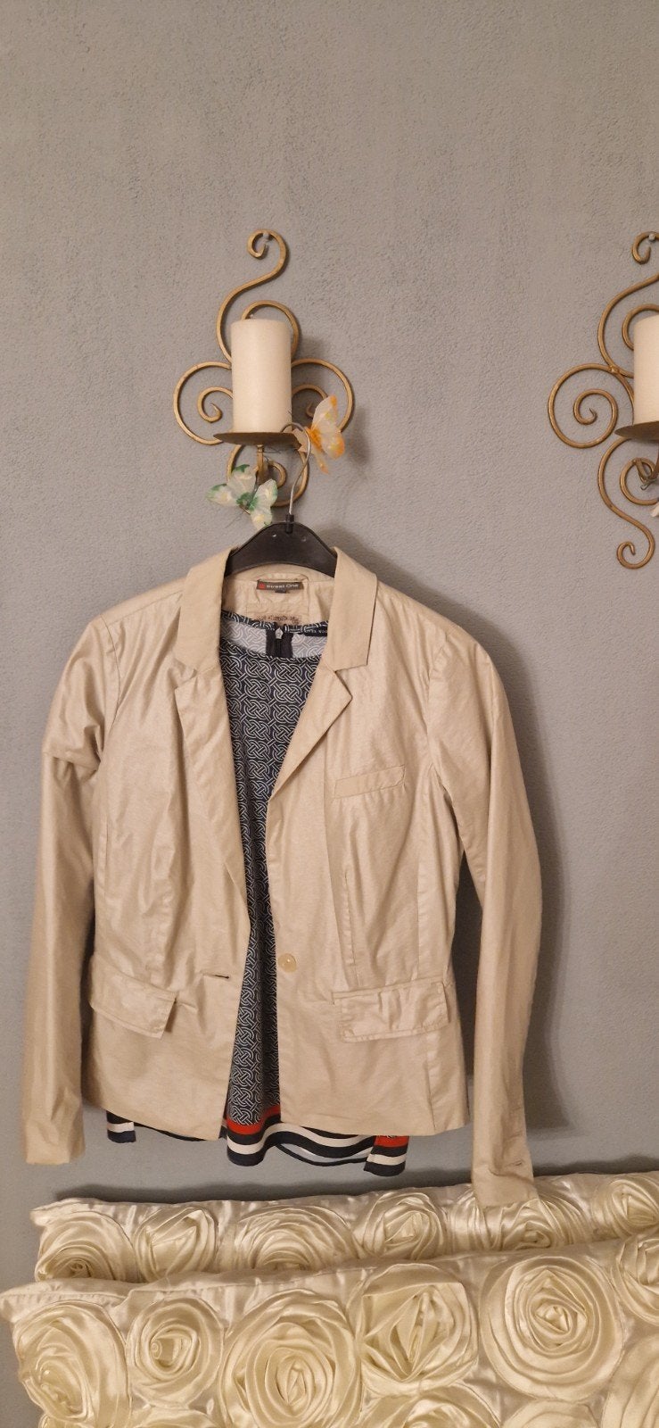 Street One Jasje - Beige - Maat 38 valt klein, Maat 38/40 (M), Beige, Street One, Ophalen of Verzenden