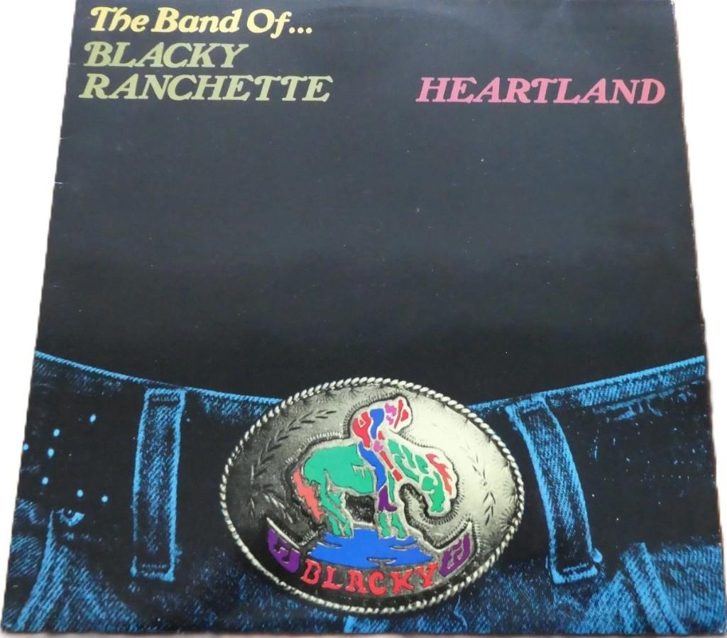 the band of blacky ranchette/heartland-cow/punk+insert, Verzenden, Zo goed als nieuw, 12 inch