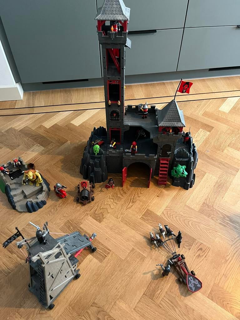 Playmobil kasteel 3269 7760 6627 9342, Kinderen en Baby's, Speelgoed | Playmobil, Ophalen of Verzenden, Gebruikt, Complete set