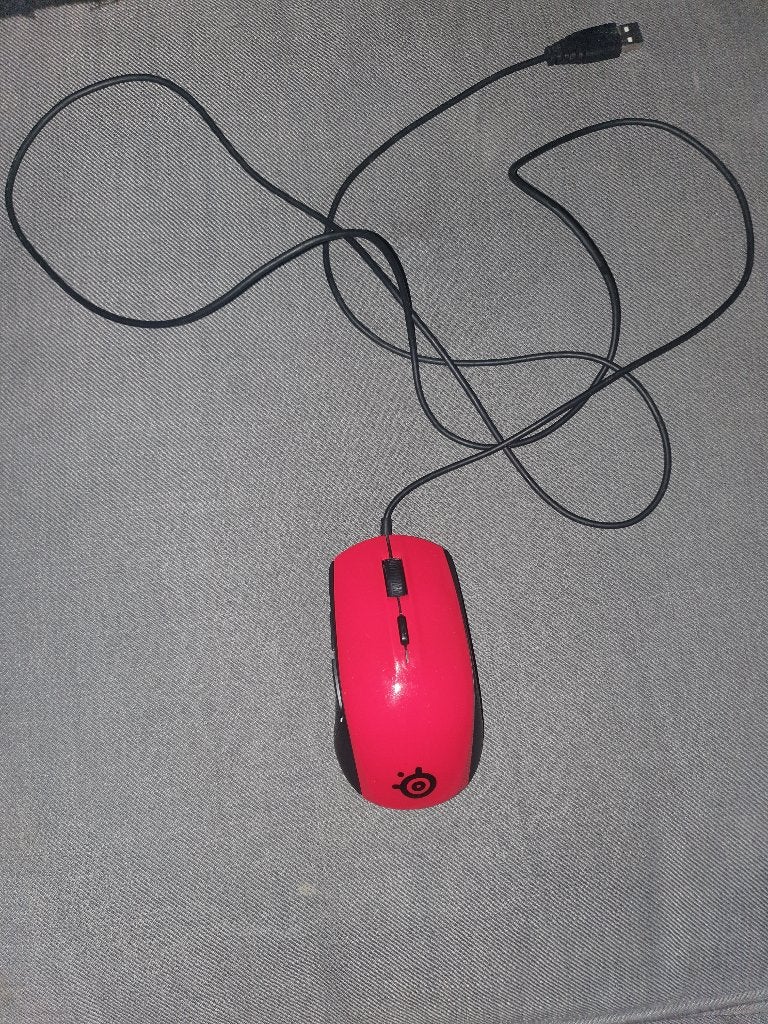 Steelseries MSI Rival 50 muis limited edition, Ophalen, Muis, Zo goed als nieuw, Steelseries