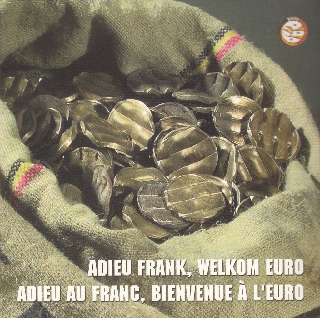 België 2002 Euro BU jaarset Adieu Frank, Welkom Euro, Postzegels en Munten, Ophalen of Verzenden, België, Overige waardes, Setje