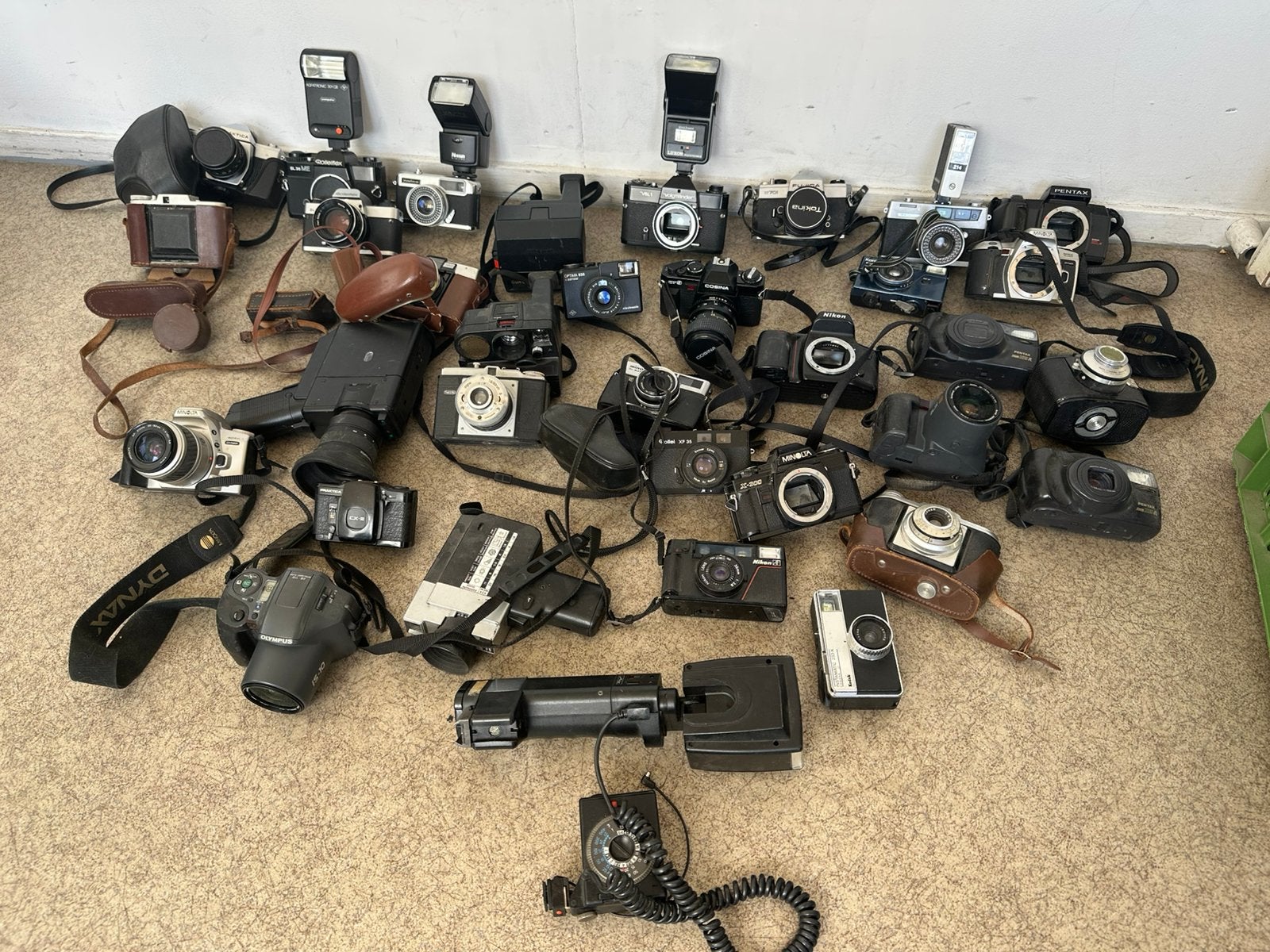 Partij oude camera's, Ophalen, Zo goed als nieuw, Compact, Overige Merken