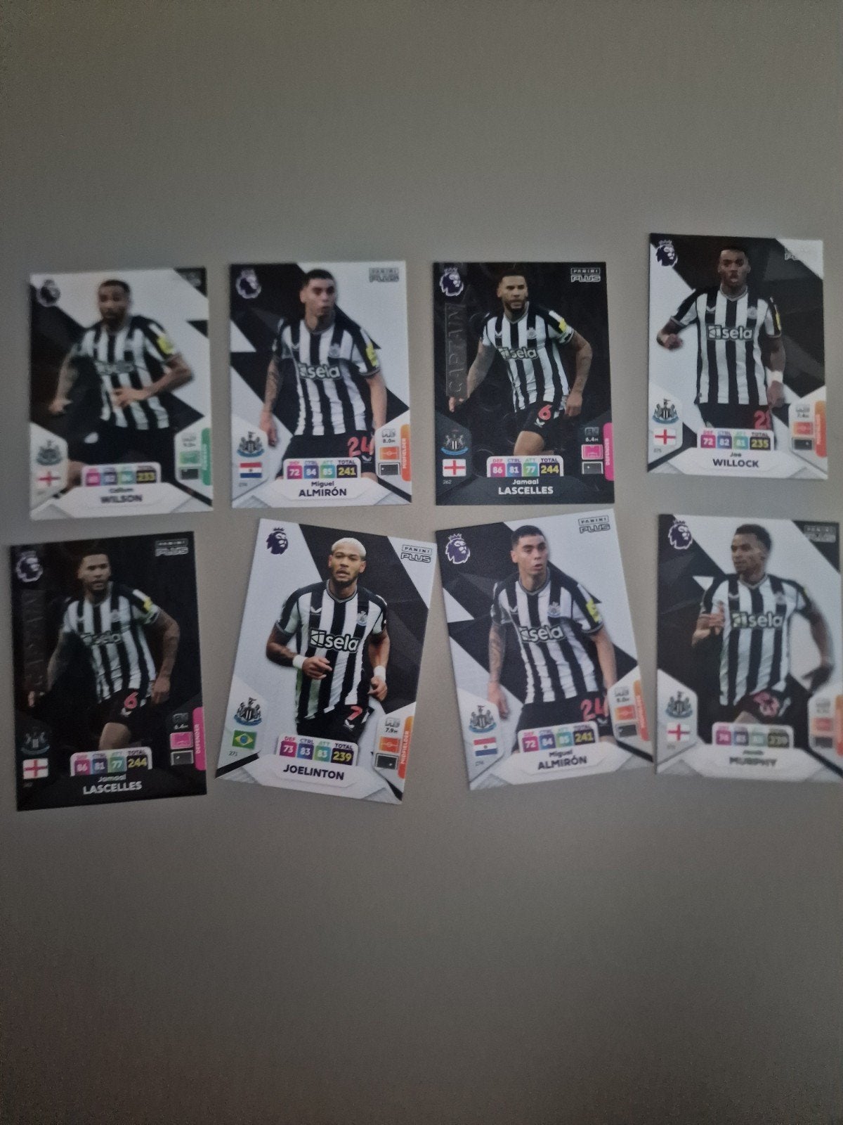 Panini Adrenalyn XL Premier League 2024 Newcastle United, Ophalen, Zo goed als nieuw, Buitenlandse clubs, Spelerskaart