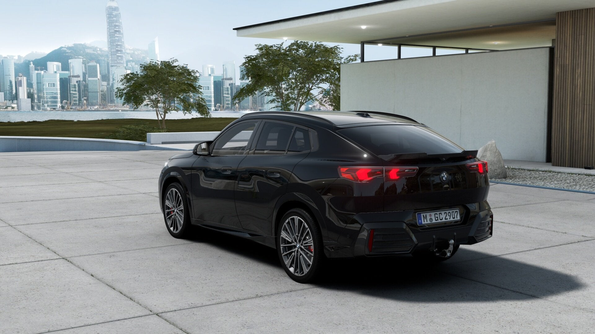 BMW X2 sDrive20i M Sport Automaat / Trekhaak / Sportstoelen, Auto's, BMW, Dealer onderhouden, X2, Zwart, 156 pk