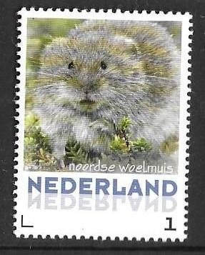 Persoonlijke zegel, Zoogdieren, Noordse Woelmuis, postfris, Ophalen of Verzenden, Postfris