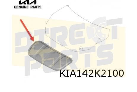 Kia EV4 (10/25-) dempmap motorkat Origineel! 81125SZ000, Auto-onderdelen, Kia, -, -, Nieuw