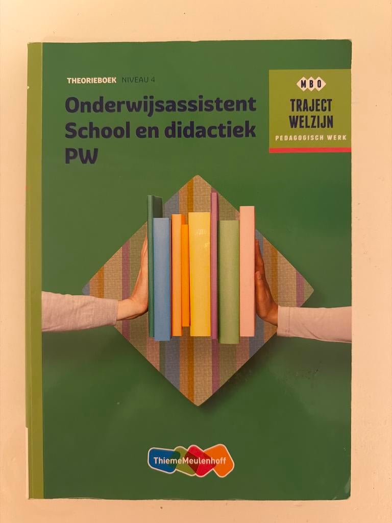 Onderwijsassistent School en didactiek PW MBO Niveau 4, Ophalen of Verzenden, Zo goed als nieuw, Overige niveaus