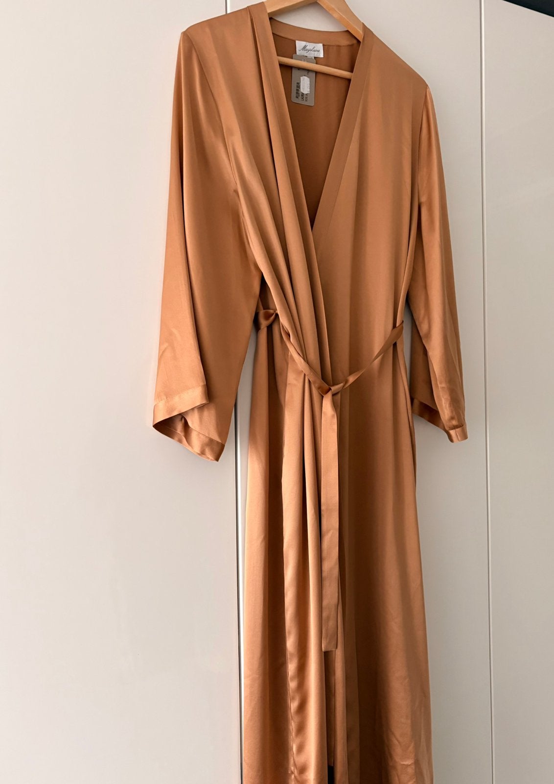 Marjolaine nieuwe lange zijde duster twv 295€ maat 42, Ophalen of Verzenden, Zo goed als nieuw