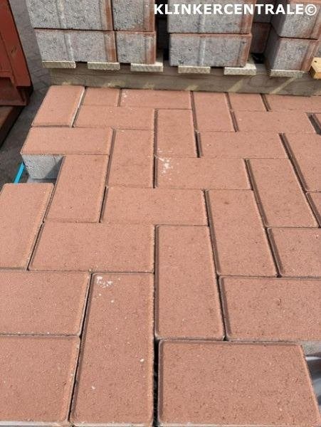 486m2 bruin betonklinkers 21x10,5x8cm straatstenen bkk bss, Tuin en Terras, Info@morssinkhof-groep.nl, Verzenden, Klinkers, Nieuw