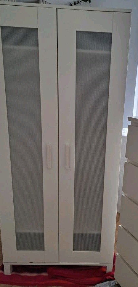 witte ikea kledingkast plank en hang 180x80x50, Ophalen, Gebruikt, 50 tot 100 cm, 150 tot 200 cm
