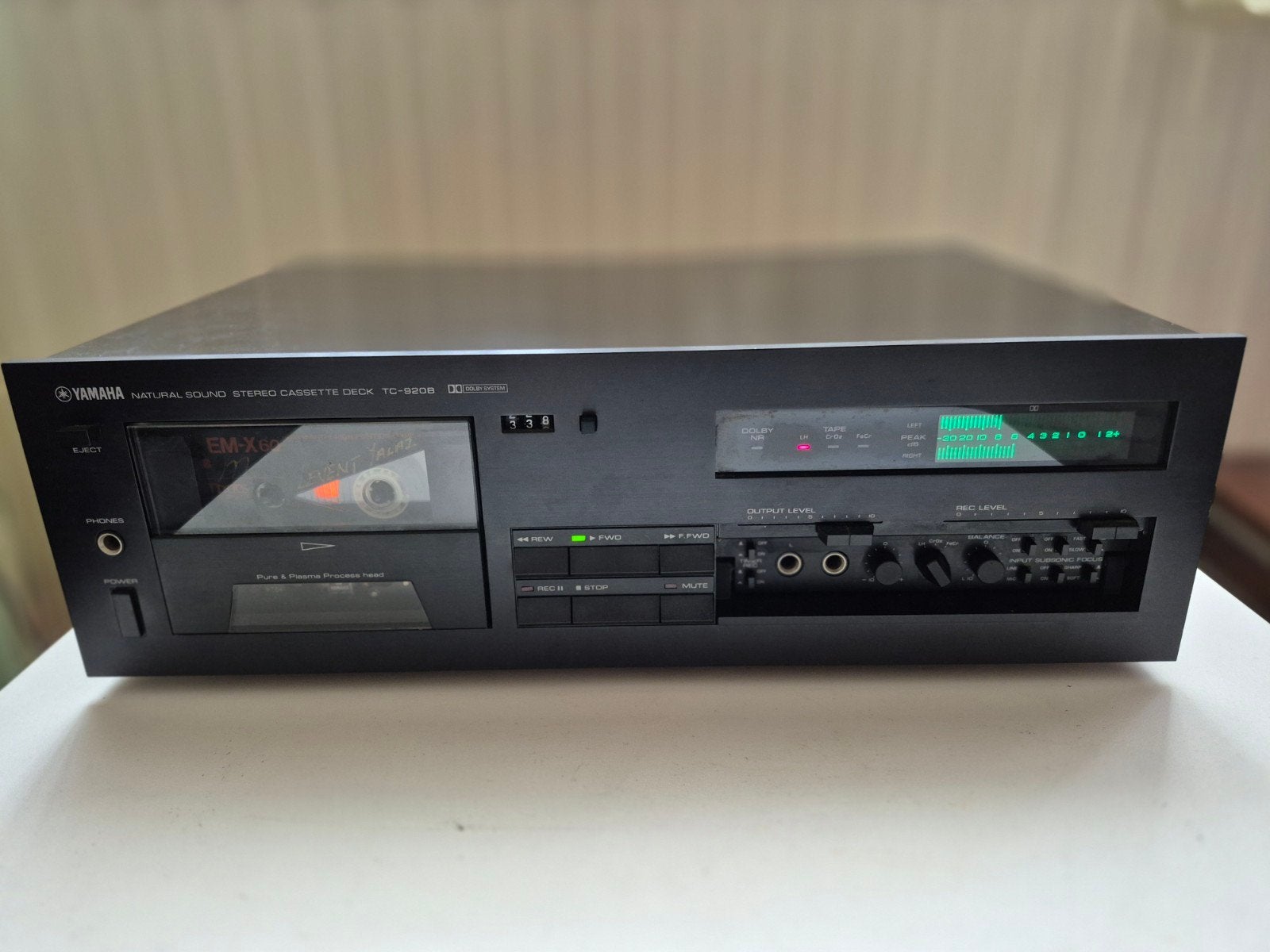 Yamaha TC-920B Natural Sound Stereo Cassette Deck