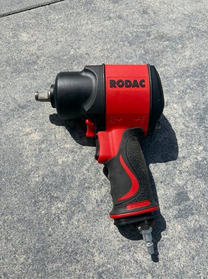 Rodac RC2780 Pneumatische Slagmoersleutel 1/2", Ophalen of Verzenden, Zo goed als nieuw