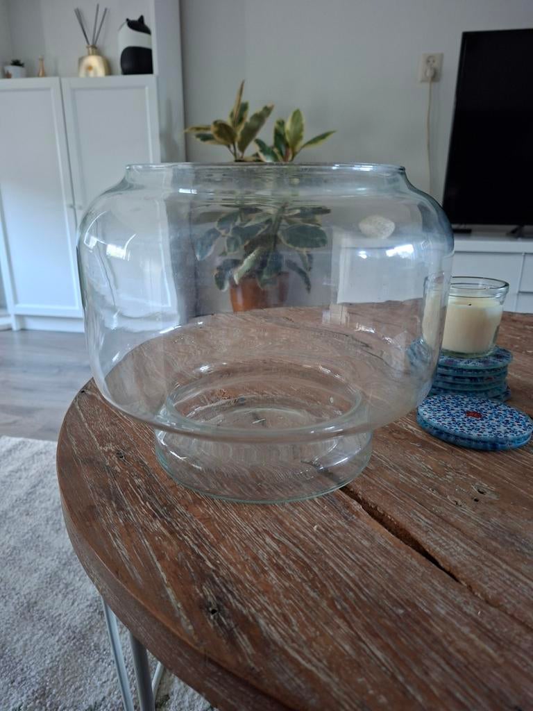 Vissenkom, Dieren en Toebehoren, Vissen | Aquaria en Toebehoren, Ophalen, Zo goed als nieuw, Leeg aquarium