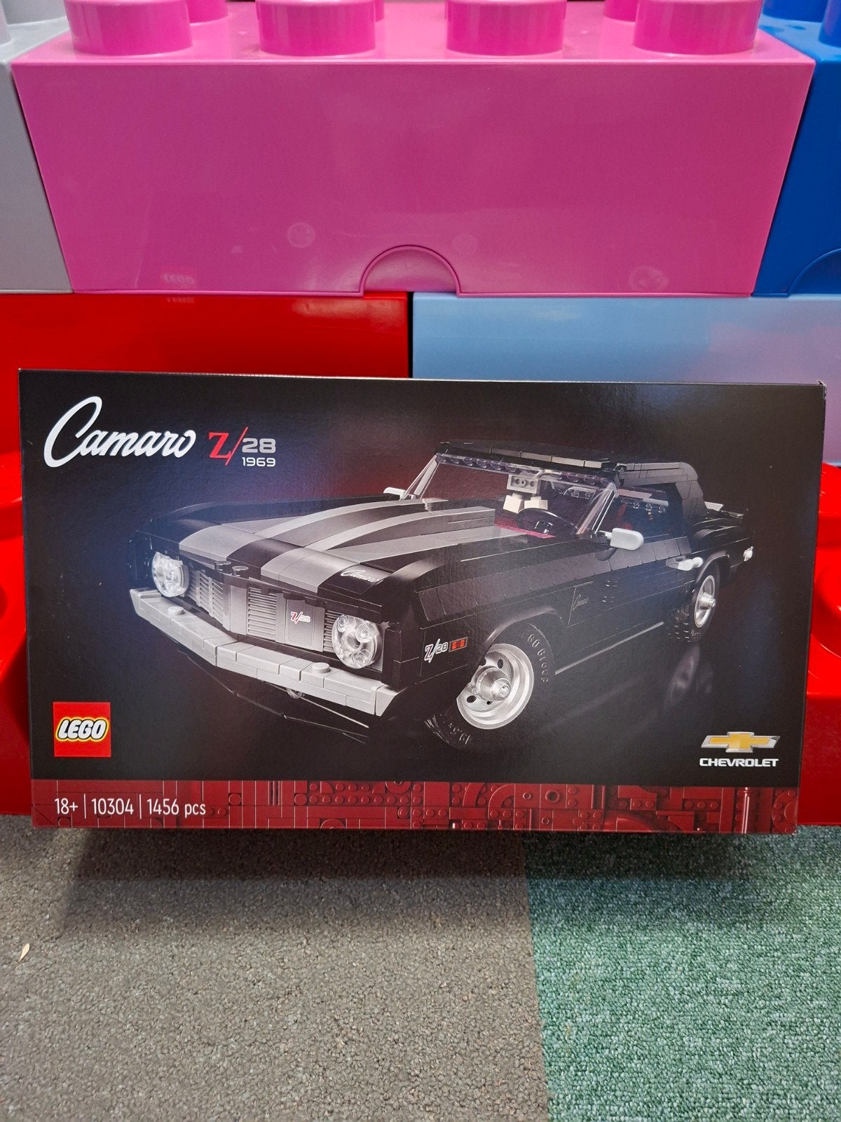LEGO Icons 10304 Chevrolet Camaro Z/28 1969, Lego, Nieuw, Ophalen of Verzenden, Icons