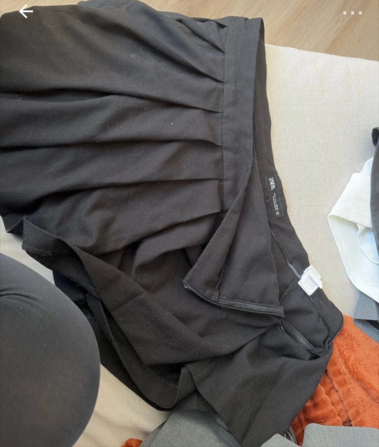 Zwarte zara rok, Ophalen of Verzenden, Zo goed als nieuw