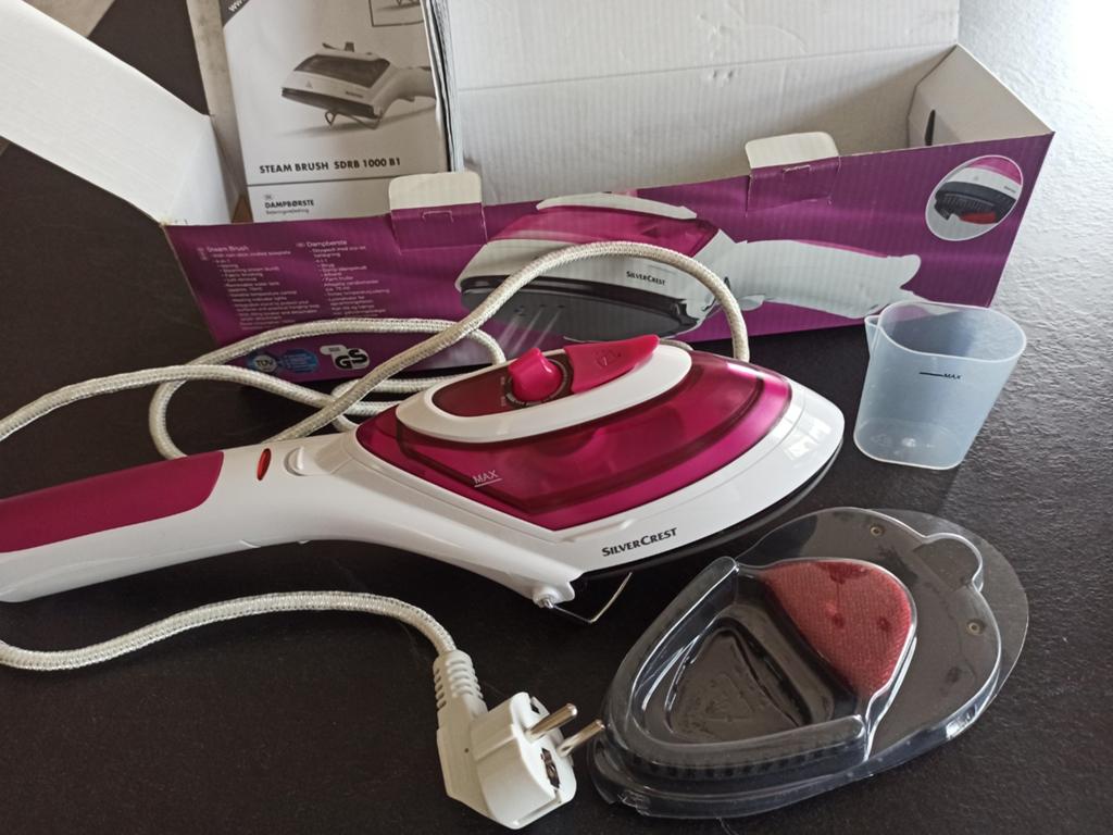 SilverCrest Stoomborstel 4-in-1 - Nieuw in doos, Ophalen of Verzenden, Nieuw, Strijkijzer met snoer