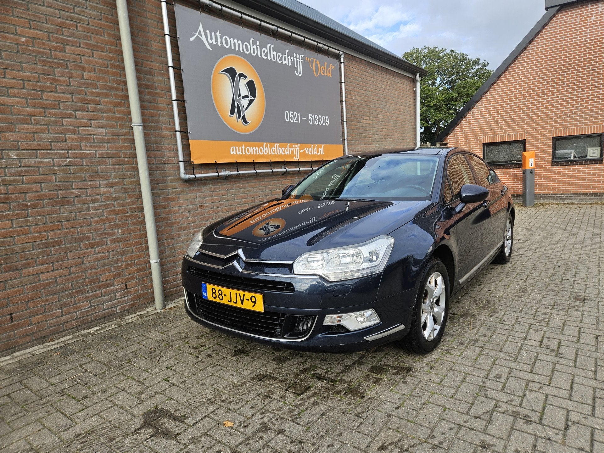 Citroën C5 2.0 HDiF Ligne Business (bj 2009, automaat), Auto's, 136 pk, Gebruikt, Zwart, 4 cilinders