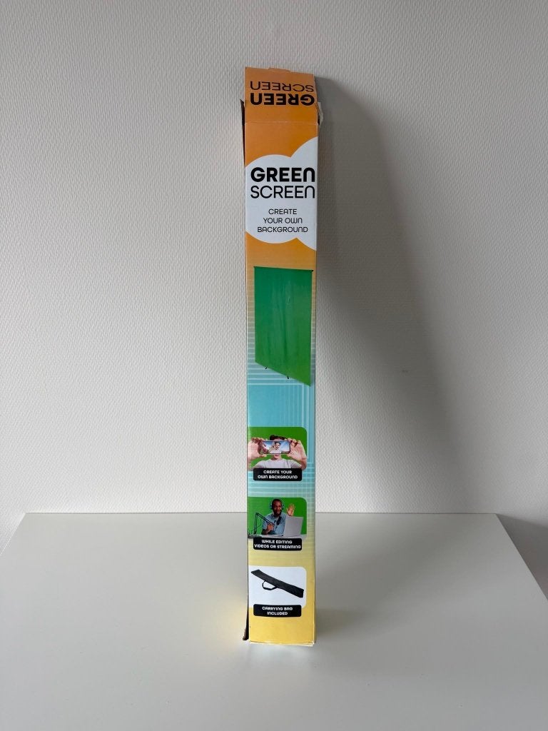 Green screen met statief en draagtas – 150 200 cm, Ophalen, Achtergrond