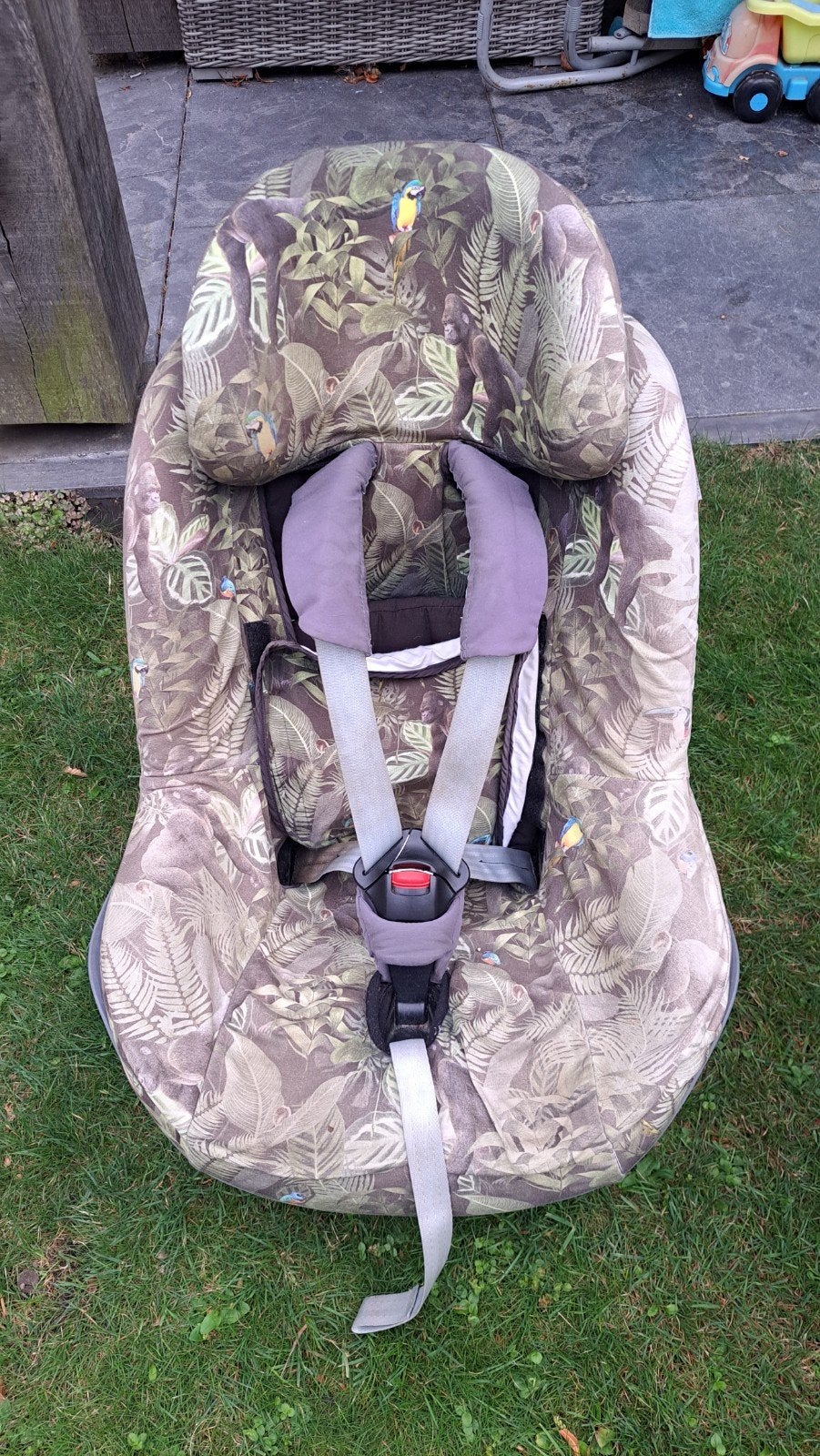 Maxi-Cosi Pearl autostoel zwart met Ukje hoes, Ophalen, Gebruikt, 9 t/m 18 kg, Isofix
