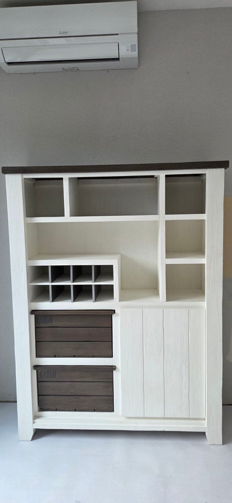 Hender & Hazel Velasco wandkast, Huis en Inrichting, Kasten | Wandmeubels, Gebruikt, 100 tot 150 cm, Minder dan 150 cm, 25 tot 50 cm