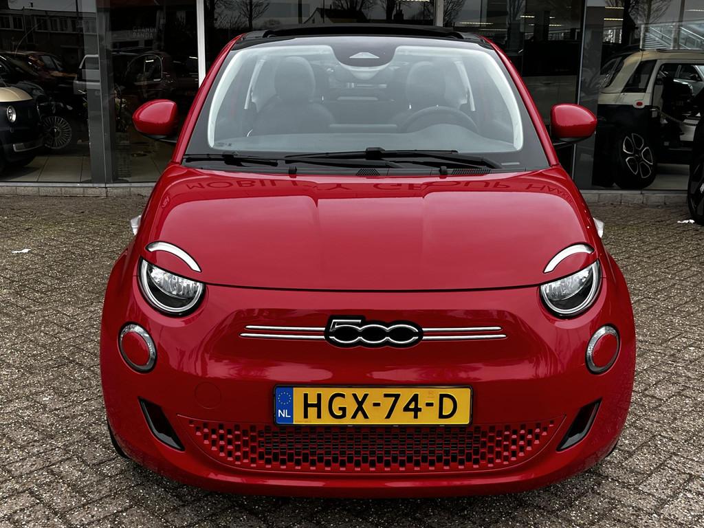 Fiat 500c 42 kWh Cabrio | Carplay | Cruise control |, Auto's, Stof, 321 km, Automatische klimaatregeling, Cabriolet