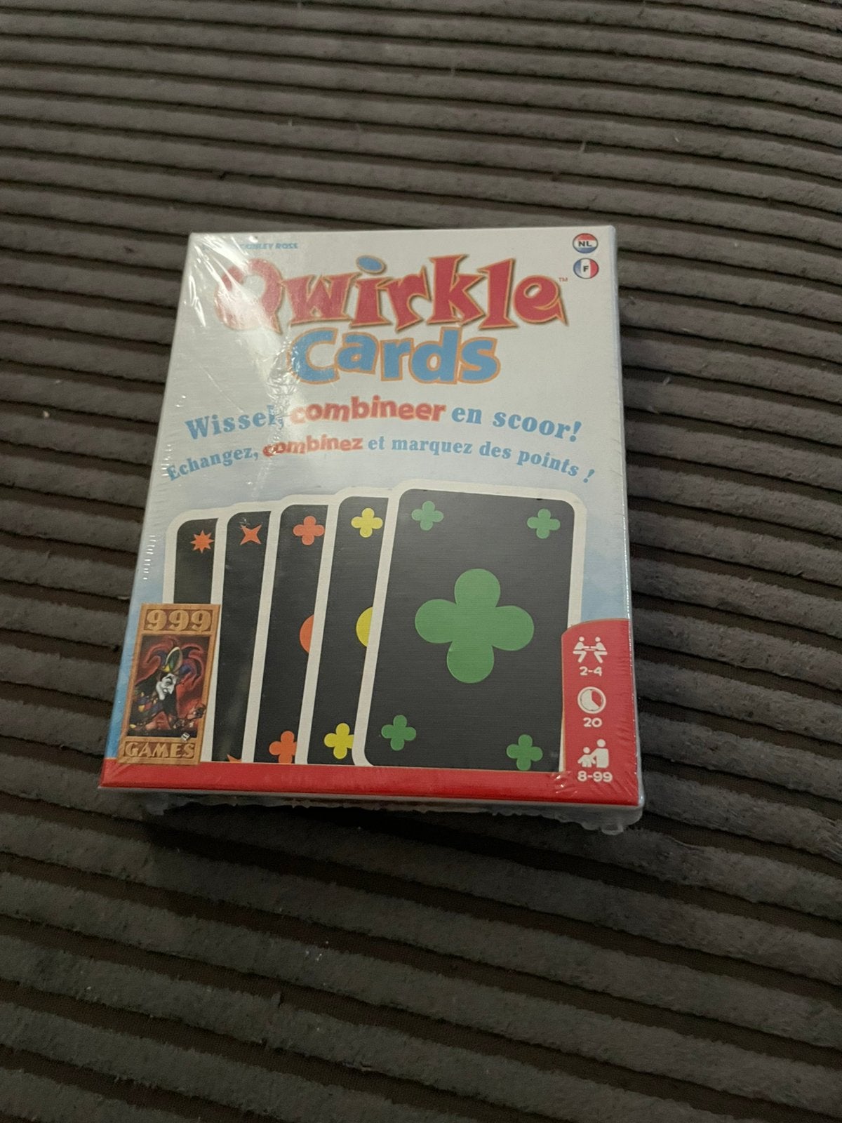 Nieuw! Qwirkle cards spel van 999 games, Een of twee spelers, Ophalen of Verzenden, Nieuw