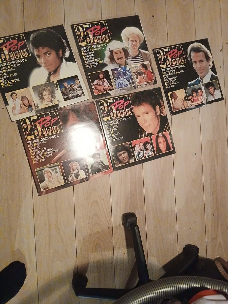 Partij vinyl platen, Cd's en Dvd's, Vinyl | Pop, Ophalen of Verzenden, Gebruikt, Overige formaten