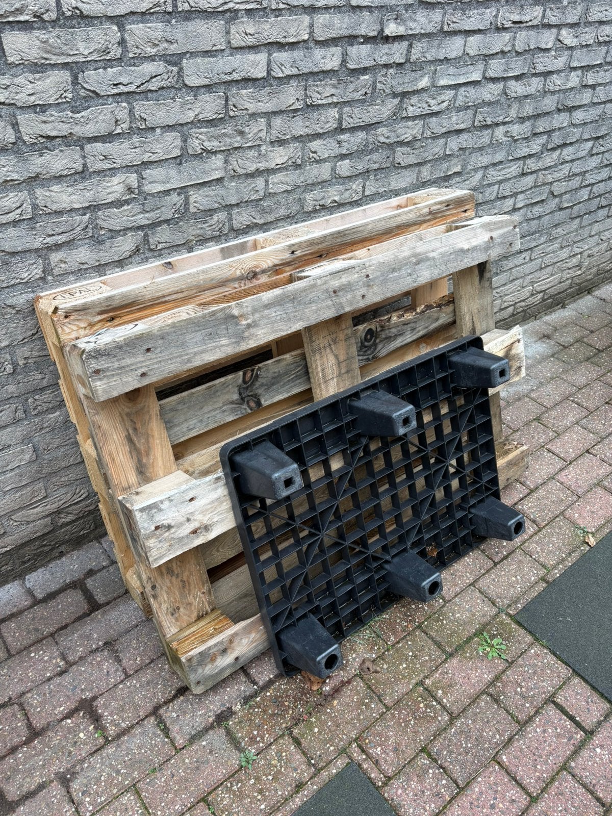 Pallets, Ophalen, Gebruikt, 50 mm of meer, Pallet