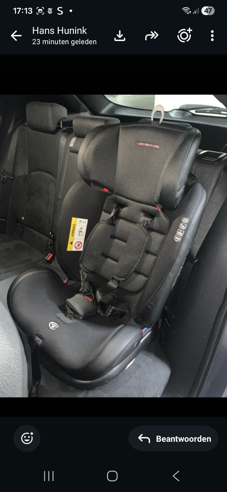 Veilig, goedgekeurd van baby tot kleuter autostoeltje!, Overige merken, Autogordel, 9 t/m 18 kg, Ophalen of Verzenden