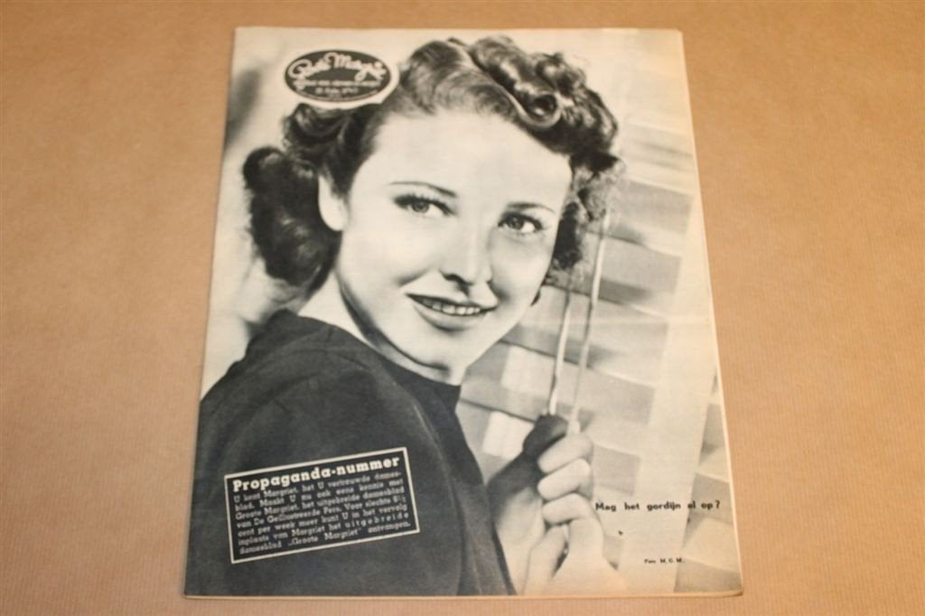 Goote Margriet - Propaganda-nummer - 1941 !!, Ophalen of Verzenden, 1940 tot 1960, Knipsel(s)