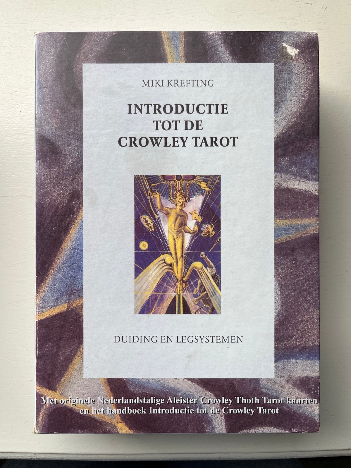 Introductie tot de Crowley Tarot met kaarten, Ophalen of Verzenden, Zo goed als nieuw, Tarot of Kaarten leggen, Instructieboek