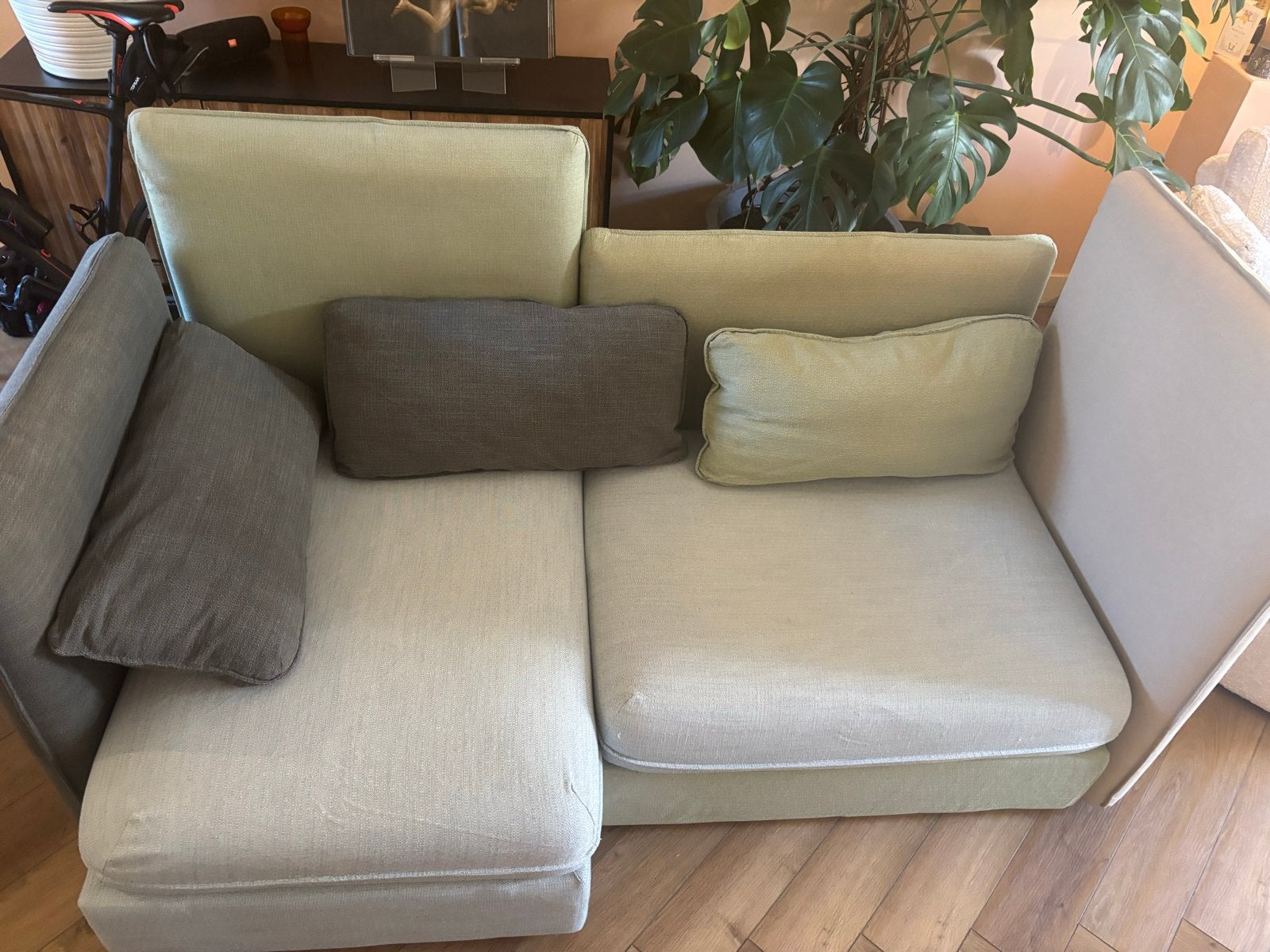 Ikea Vallentuna bankstel - Modulair en Comfortabel, Ophalen, Gebruikt, 150 tot 200 cm, Tweepersoons