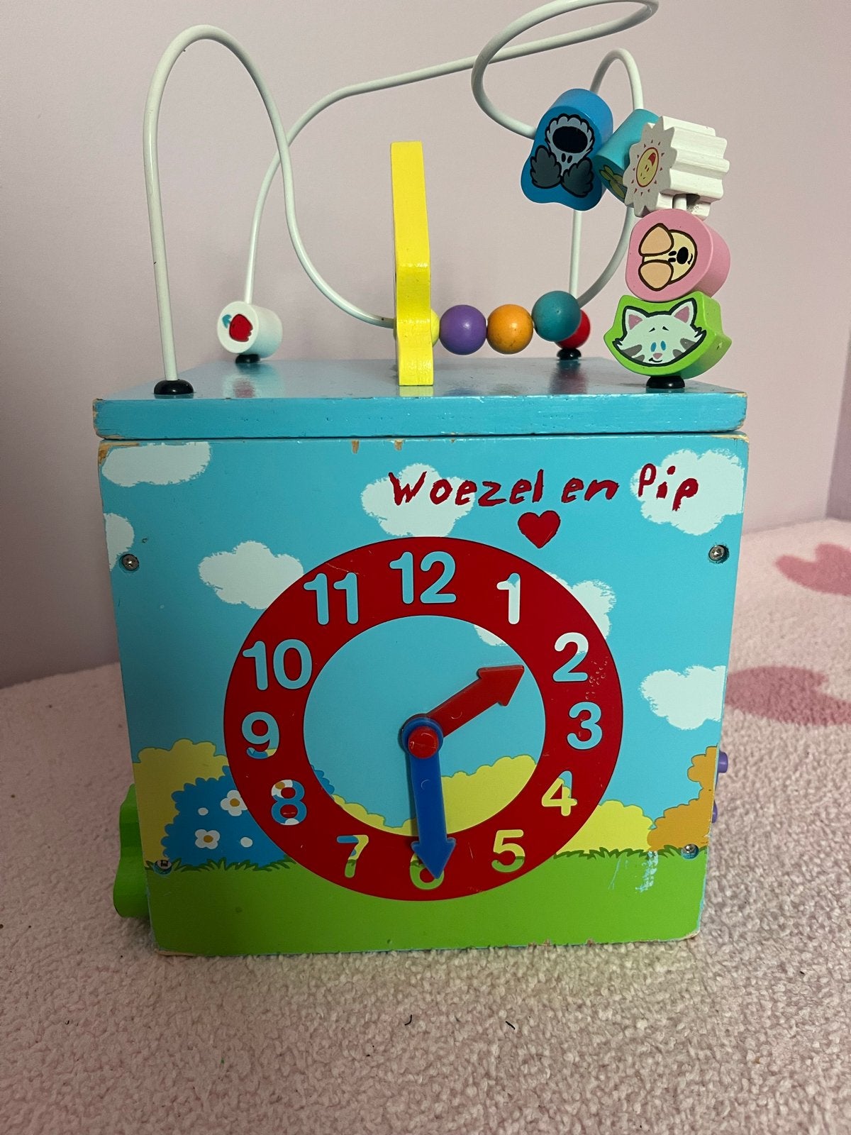 Woezel en Pip activiteitenkubus, Ophalen of Verzenden, Gebruikt, Overige typen
