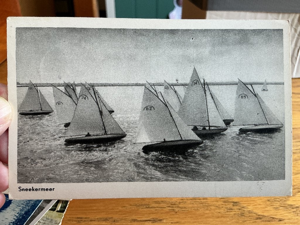 Sneekermeer, Verzenden, 1940 tot 1960, Gelopen, Friesland