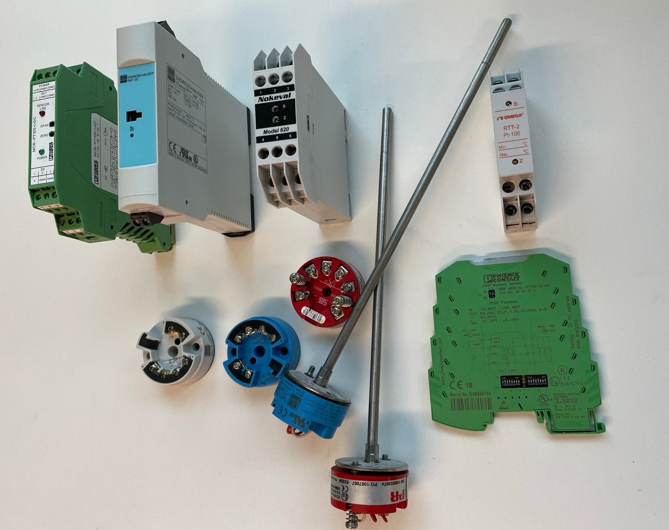 PT 100 temperatuur module transmitter sensor omvormer, Hobby en Vrije tijd, Elektronica-componenten, Ophalen of Verzenden, Gebruikt