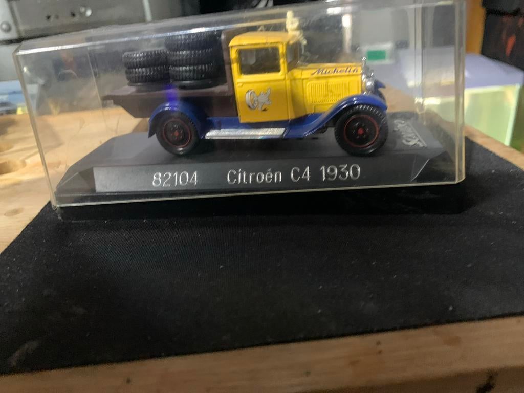 Citroën C4 1930 Michelin Vrachtwagen Modelauto, Ophalen of Verzenden, Zo goed als nieuw