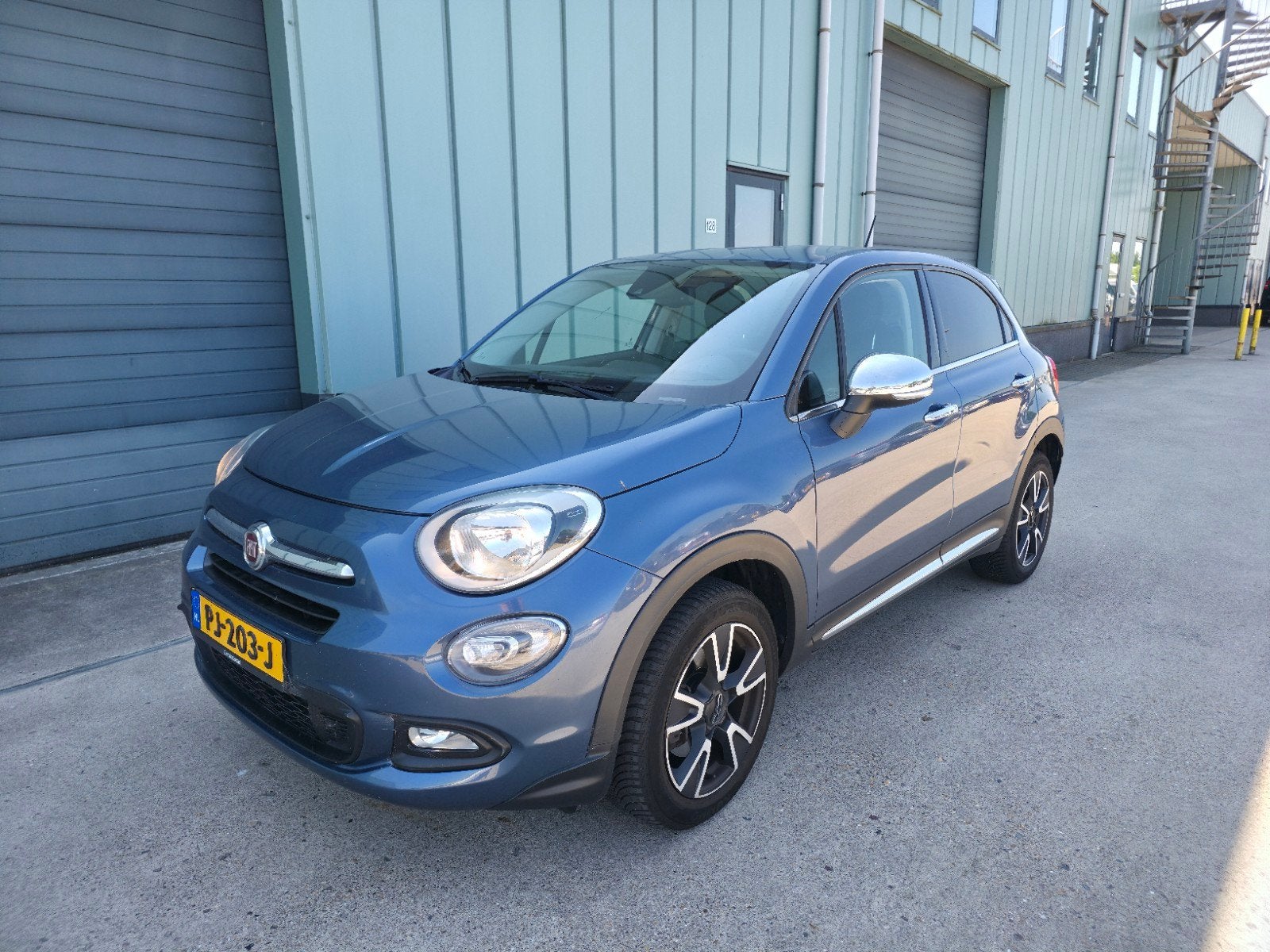 Fiat 500X Cross 1.4 Turbo Multiair / Carplay / Trekhaak, Auto's, Fiat, 4 cilinders, Blauw, Origineel Nederlands, 1200 kg