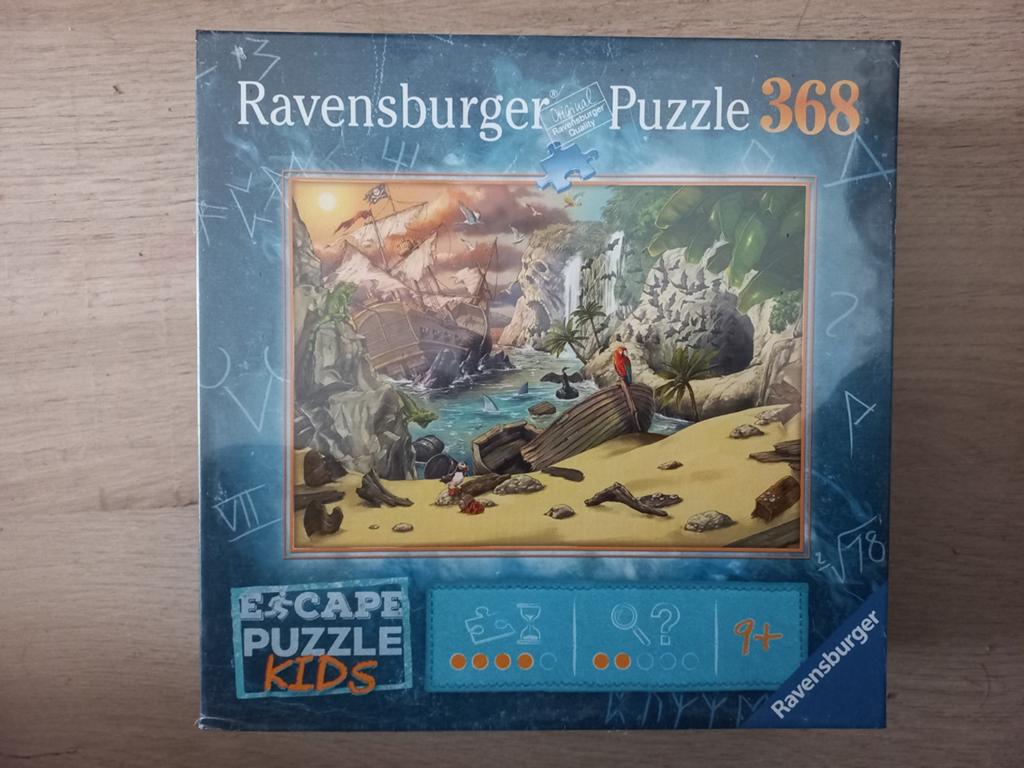 Ravensburger Kids Escape - Pirates Peril - NEW, Ophalen of Verzenden, Minder dan 500 stukjes, Nieuw