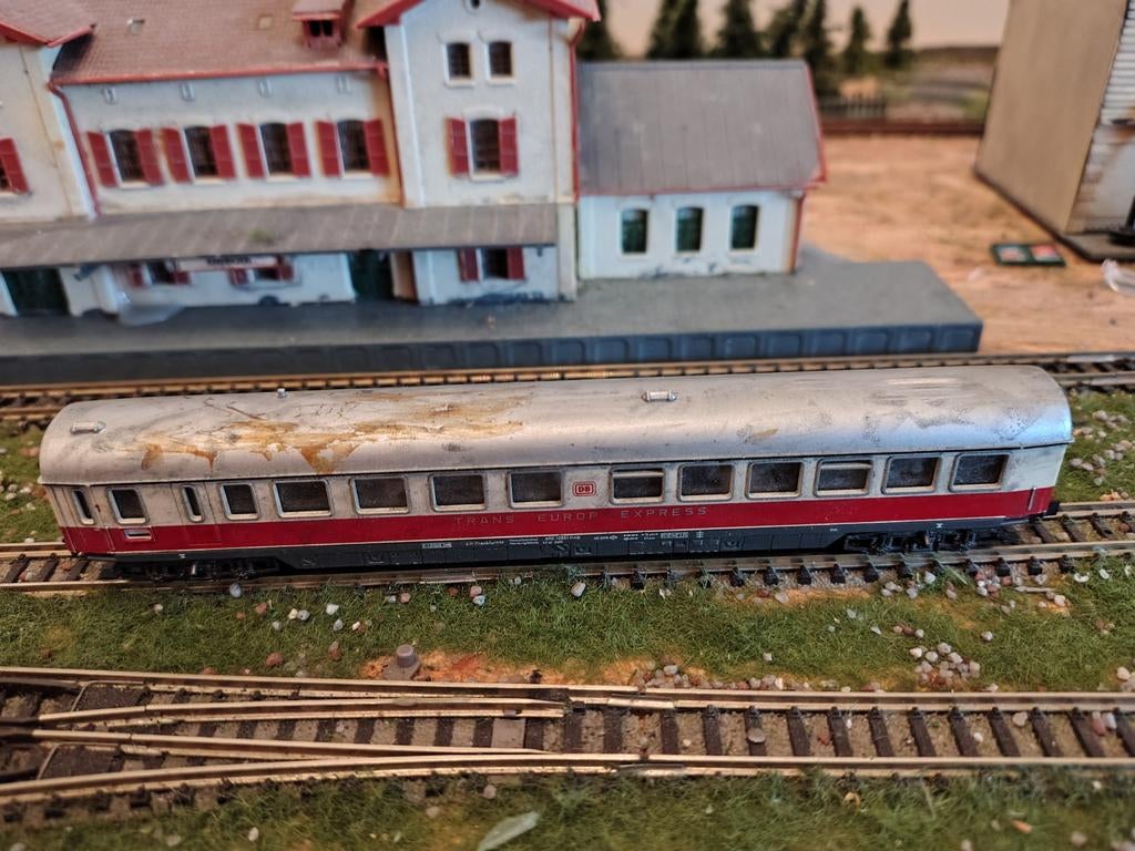 N spoor wagon teab, Hobby en Vrije tijd, Modeltreinen | N-Spoor, Ophalen of Verzenden, Gelijkstroom, Wagon, Overige merken