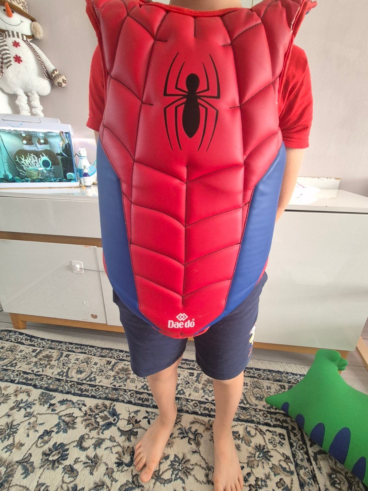 Spiderman Taekwondo Borstbeschermer - Daedo, Ophalen of Verzenden, Gebruikt
