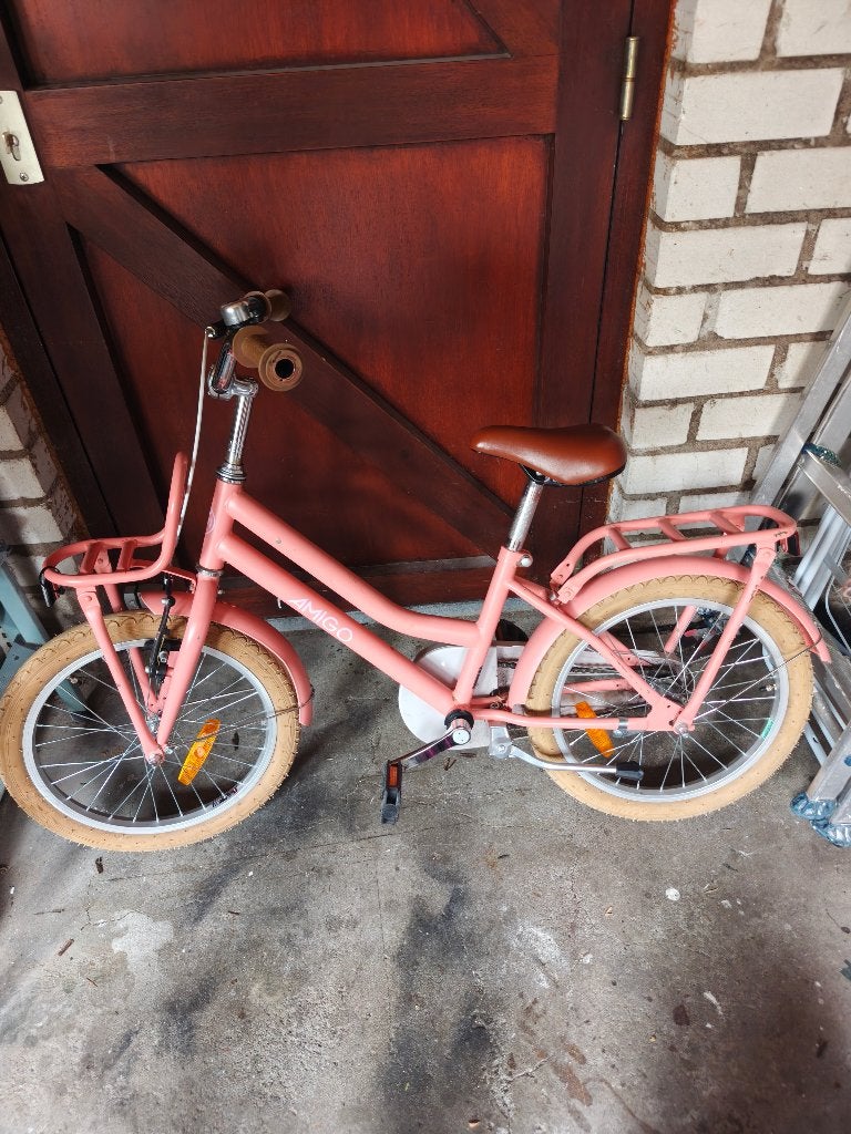 Kinder Fietsen, Ophalen, Gebruikt, 16 tot 20 inch, Amigo