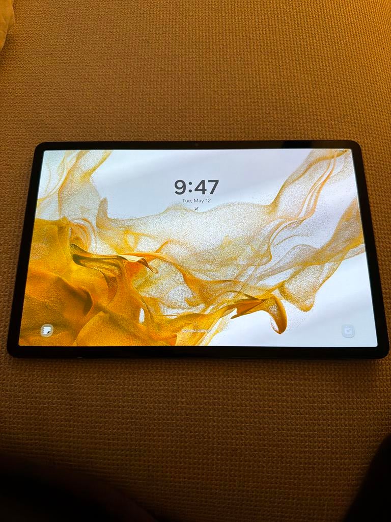 Samsung Galaxy Tab S8+ 128 GB met Sim optie, Computers en Software, Windows Tablets, Zo goed als nieuw, Wi-Fi en Mobiel internet